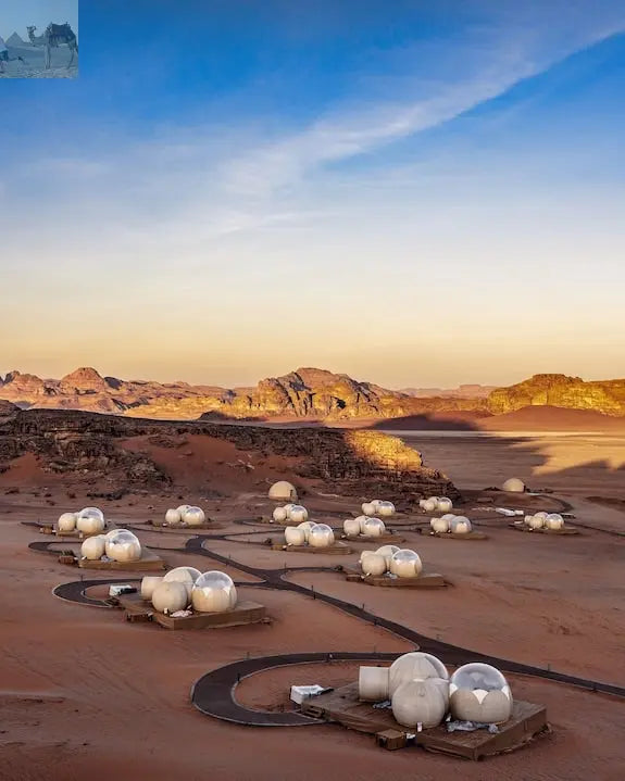 Wadi Rum Bubble Luxotel Campsite 