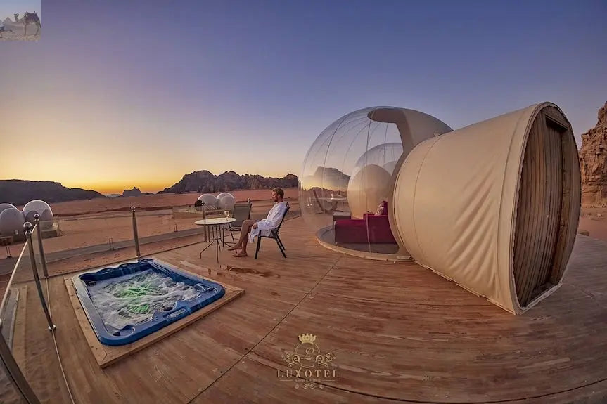 Wadi Rum Bubble Luxotel Campsite 