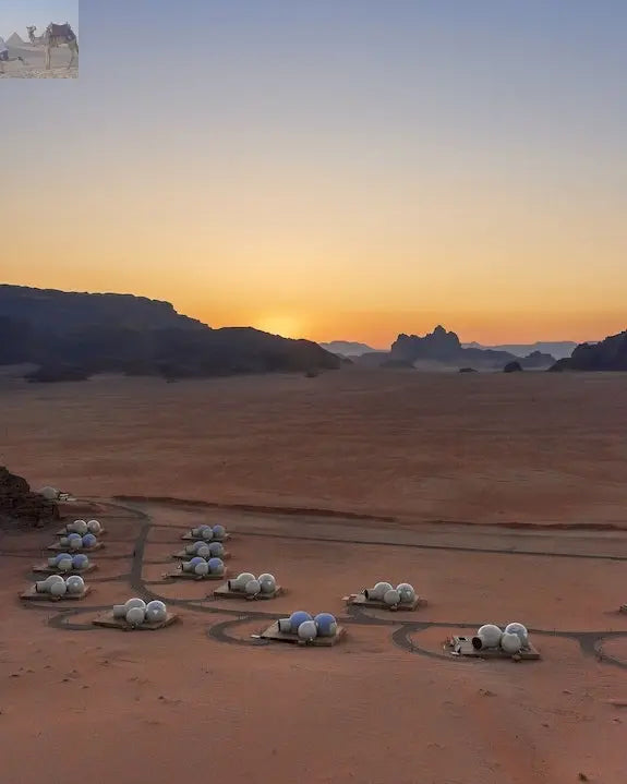 Wadi Rum Bubble Luxotel Campsite 