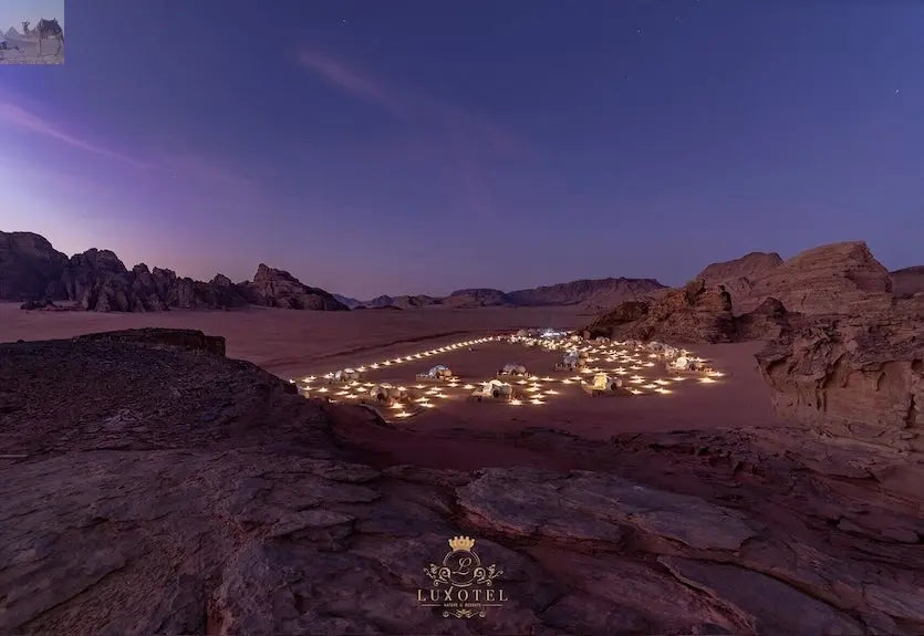 Wadi Rum Bubble Luxotel Campsite 