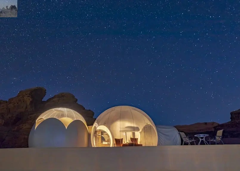 Wadi Rum Bubble Luxotel Campsite 