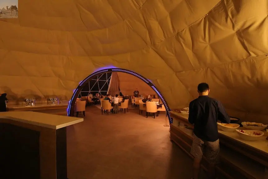 Wadi Rum Bubble Luxotel Campsite 