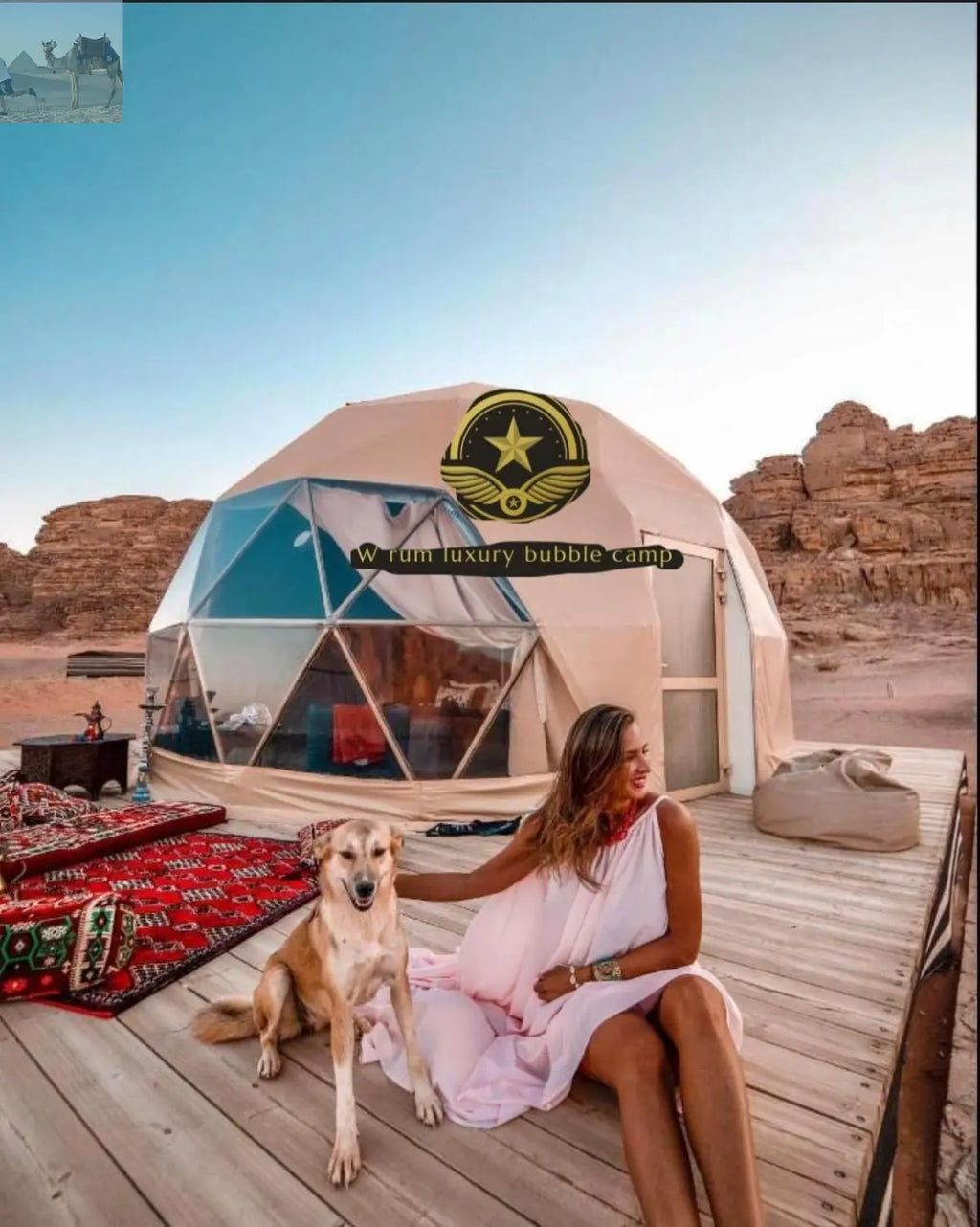 Wadi Rum Bubble Luxotel Campsite 