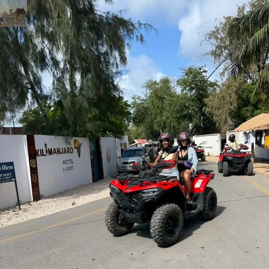 Zanzibar Quad Bike Adventure departing from Kendwa or Nungwi 