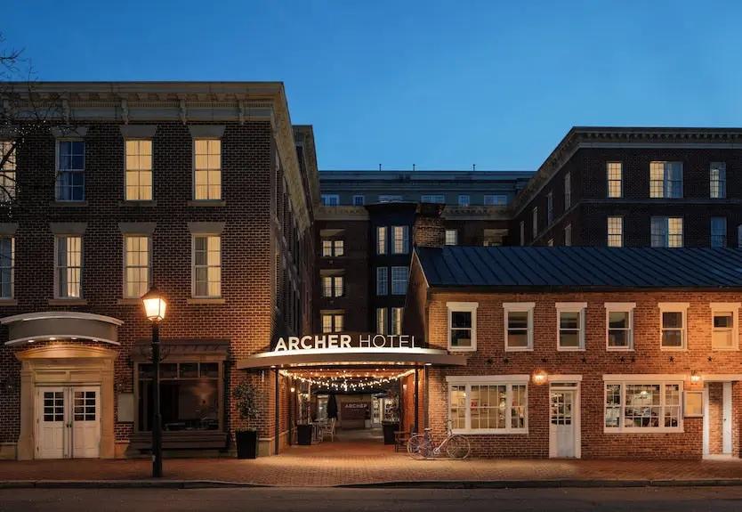 Archer Hotel Old Town Alexandria Hotels Booking Trips