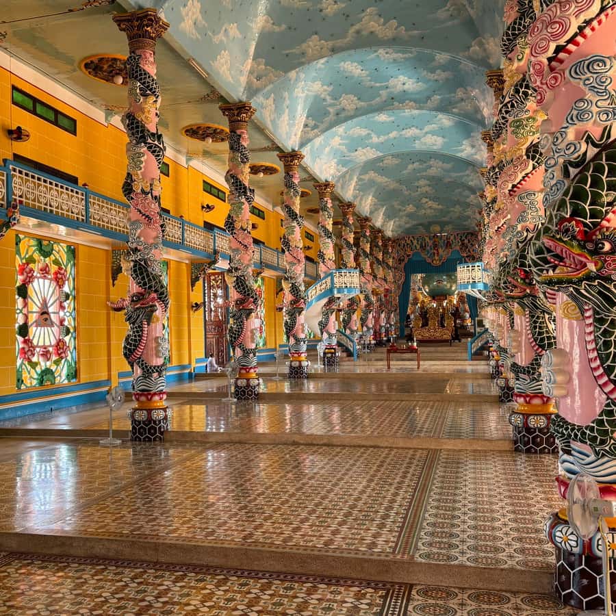 HCM Cu Chi Tunnels Cao Dai Temple Black Virgin Mountain 