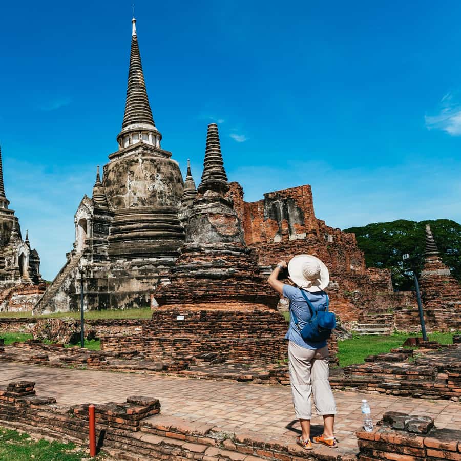 From Bangkok: Ayutthaya Temples Guided Tour with Lunch Hotels Booking Trips