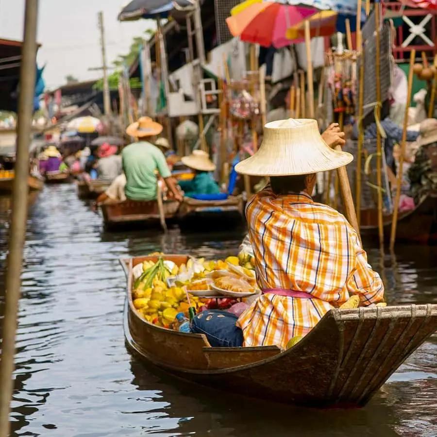 Bangkok: Damnoen Saduak Market and Maeklong Railway Market Hotels Booking Trips