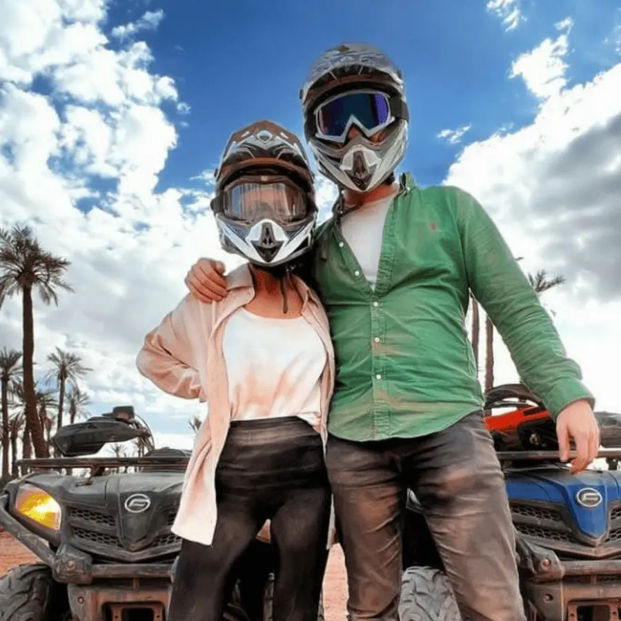 Marrakech: Dunes of the Palmeraie Quad Bike Ride with Tea Hotels Booking Trips