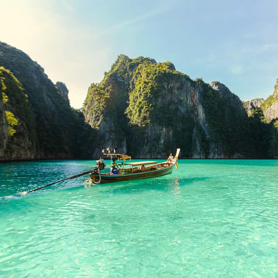 From Phi Phi Half Day Longtail Boat Tour with Snorkeling 