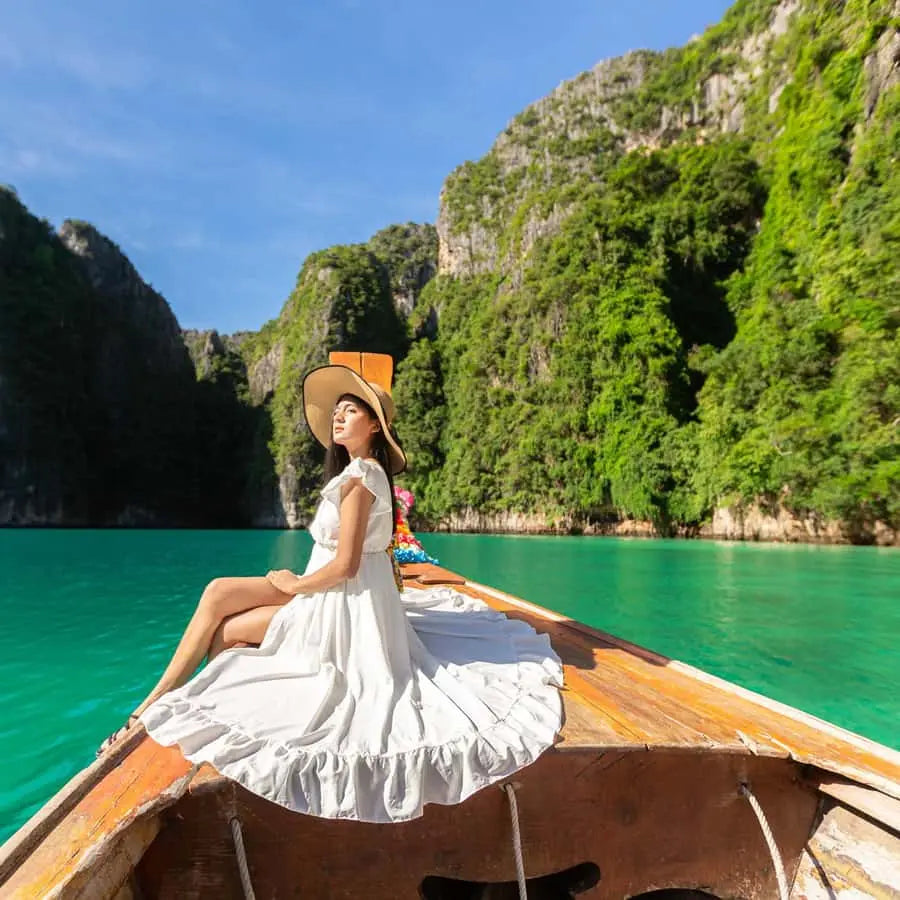 From Phi Phi Half Day Longtail Boat Tour with Snorkeling 