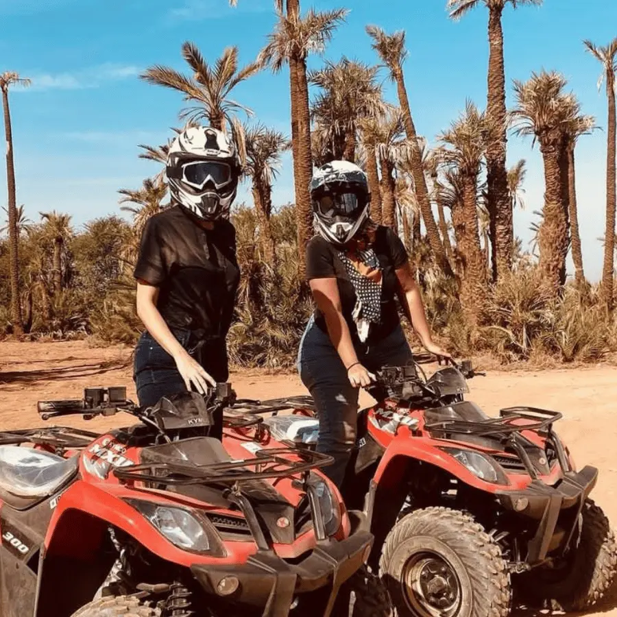 Marrakech: Dunes of the Palmeraie Quad Bike Ride with Tea Hotels Booking Trips
