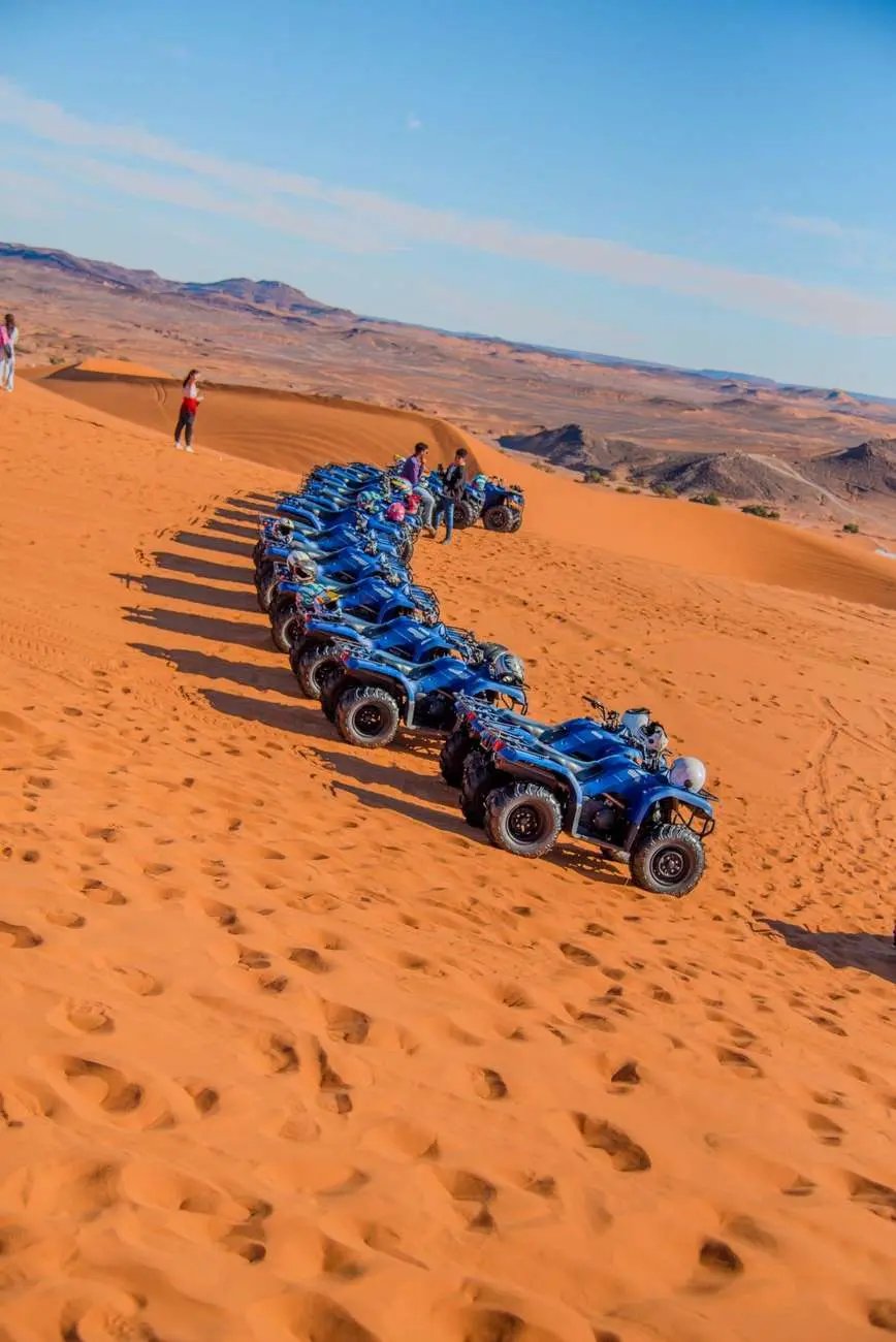 Merzouga : Adventure Quad Bike Safari, & Sandboarding Hotels Booking Trips
