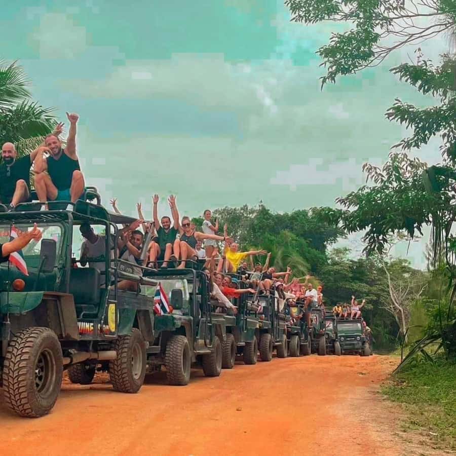 Koh Samui: Mr.Ung's 4WD Wild Jungle Safari Tour with Lunch Hotels Booking Trips