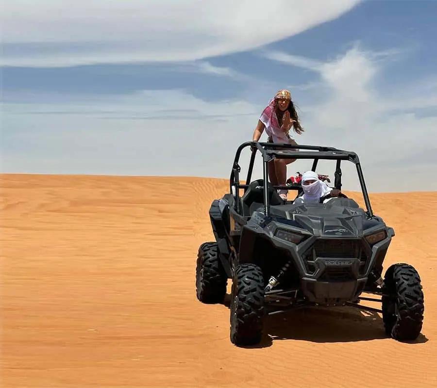 Dubai: Quad Bike, Dune Buggy, and Sandboarding Experience Hotels Booking Trips