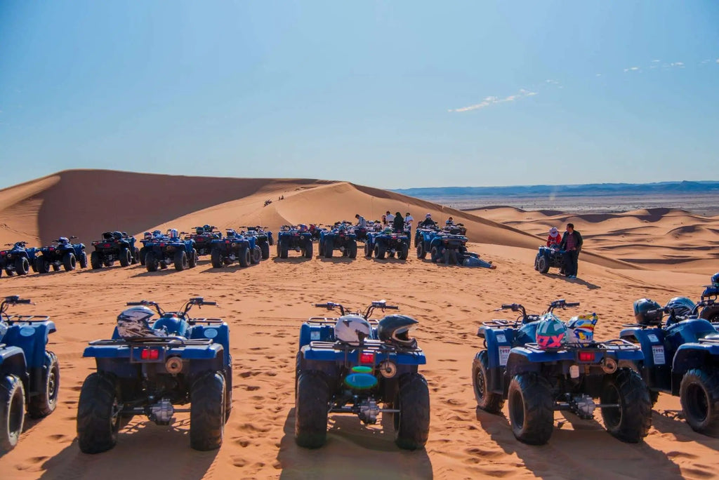 Merzouga : Adventure Quad Bike Safari, & Sandboarding Hotels Booking Trips